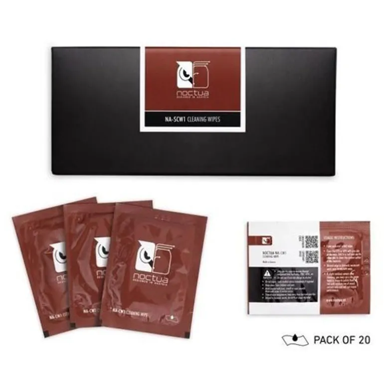Accesorio Noctua NA-SCW1 20 Toallitas Para Pasta Térmica