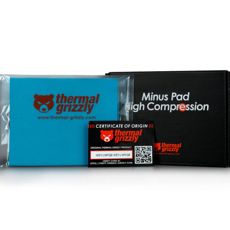 Almohadilla Térmica Thermal Grizzly Minus Pad High Compression 120 x 100 x 4,0 mm 2u