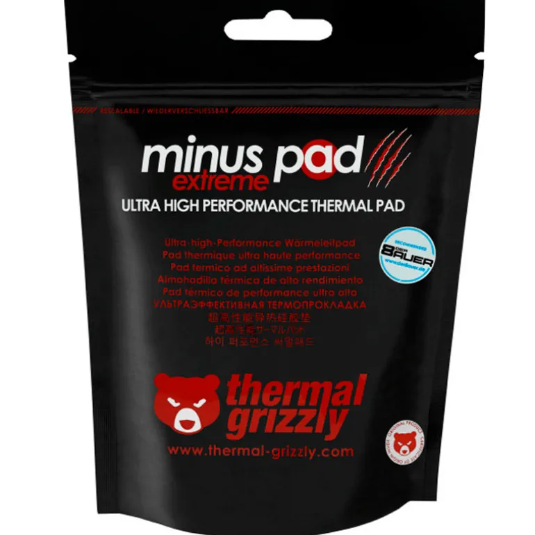 Almohadilla Térmica Thermal Grizzly Minus Pad Extreme 120 x 20 x 0,5 mm Azul