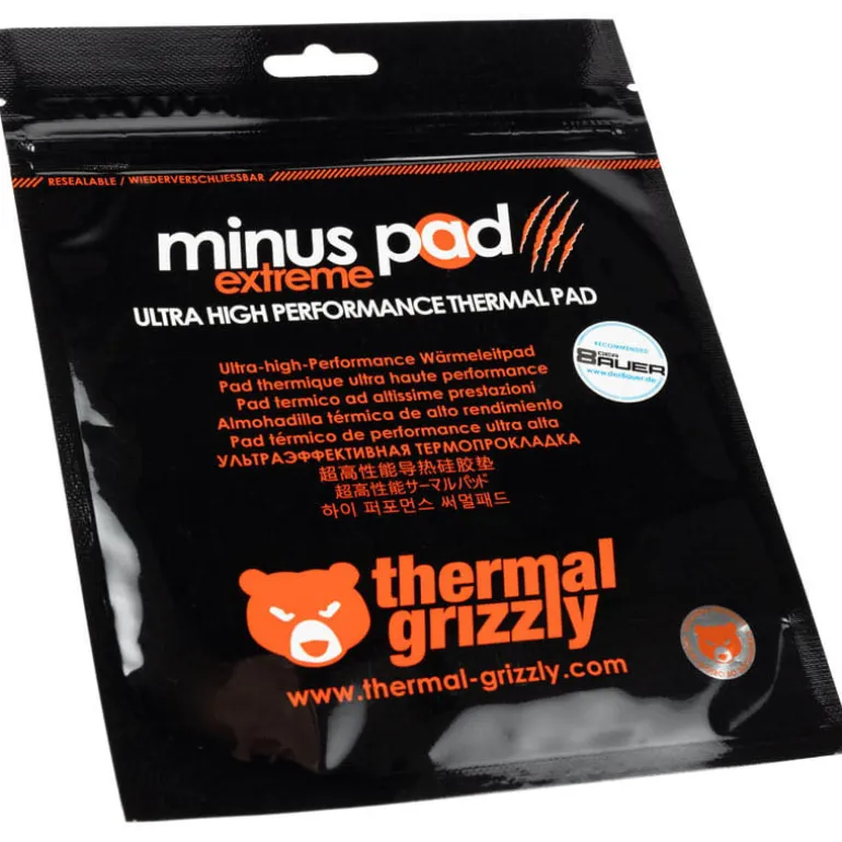 Almohadilla Térmica Thermal Grizzly Minus Pad Extreme 100 × 100 × 1 mm