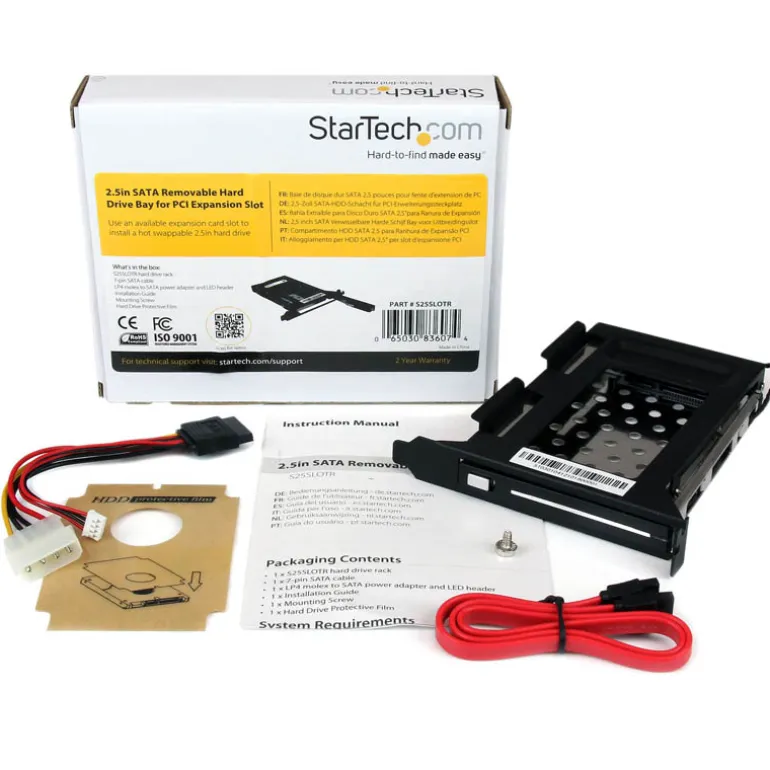 Bahía Extraíble Startech.com Bahía Disco Duro 2.5"