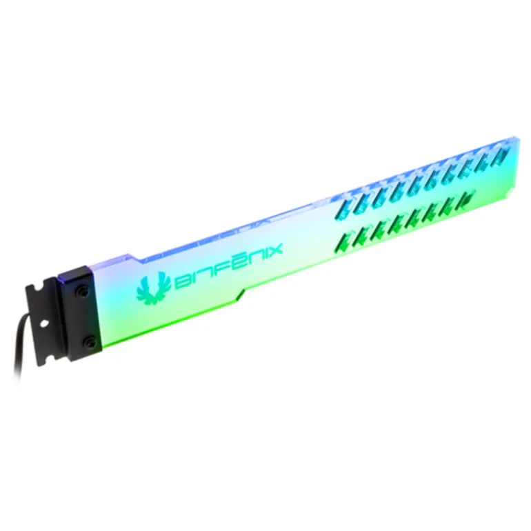 BitFenix Alchemy 3.0 A-RGB GPU Bracket Transparent - Soporte Tarjeta Gráfica