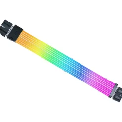 Cable Extensión  Lian Li Strimer Wireless ARGB PW8-1W 2 x 8 Pines Para GPU Blanco