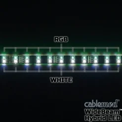 CableMod WideBeam Hybrid 30cm RGB/W - Tira LED