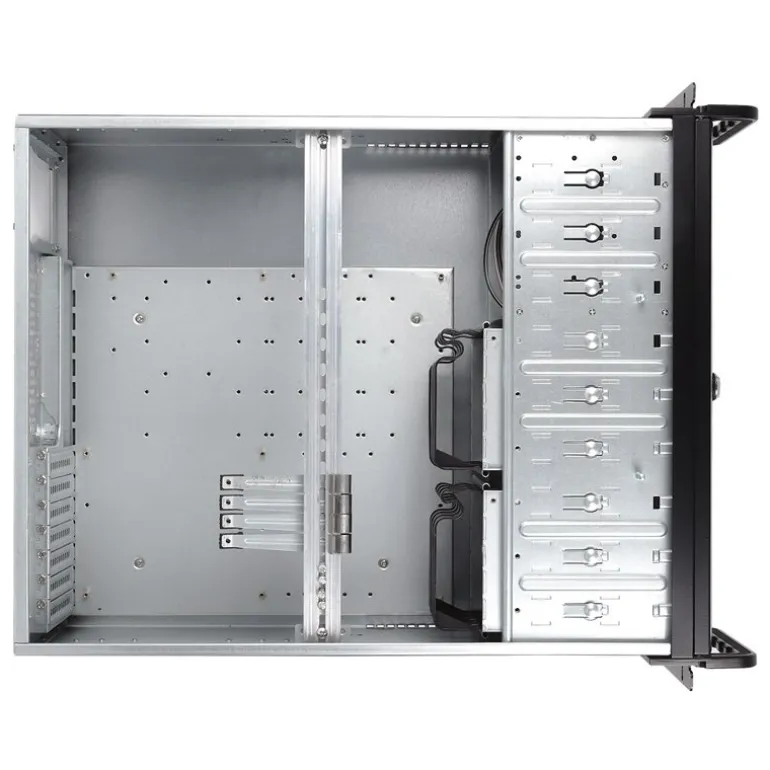 Caja Rack UNYKAch UK 4129 19" 4U Negra Sin Fuente
