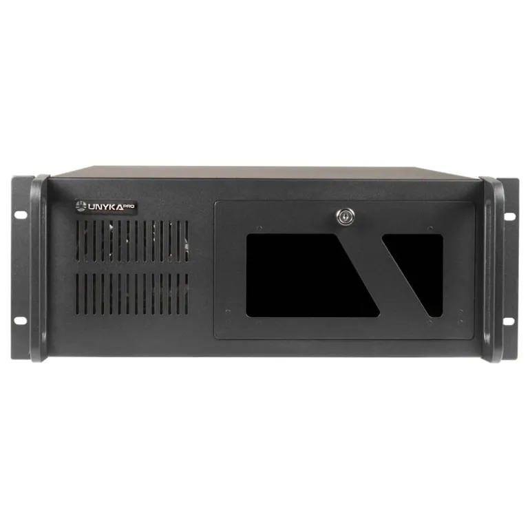 Caja Rack UNYKAch 19" 4U UK4229 EVO Negro Sin Fuente