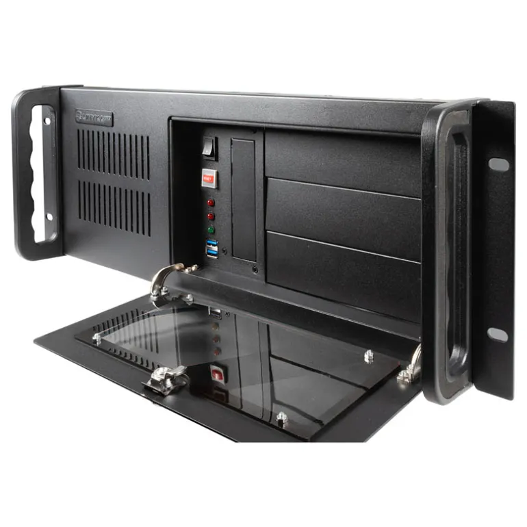 Caja Rack UNYKAch 19" 4U UK4229 EVO Negro Sin Fuente