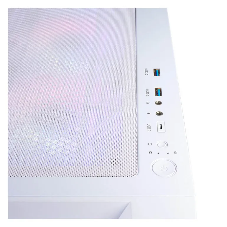 Caja/Torre Abysm Danube Mura BX300 ARGB Blanco