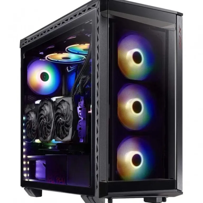 Caja/Torre Adata XPG Battlecruiser ARGB Black Cristal Templado