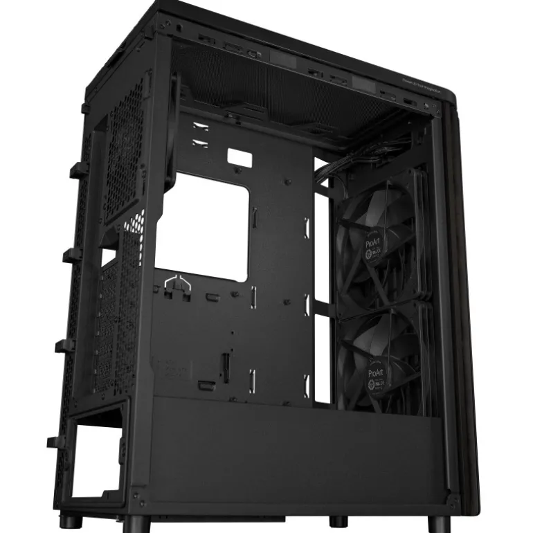 Caja/Torre Asus ProArt PA401 Wood Metal Edition Negro