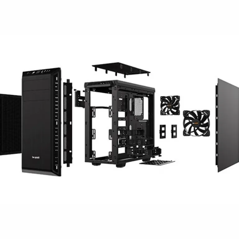 Caja/Torre be quiet! Pure Base 600 Negro