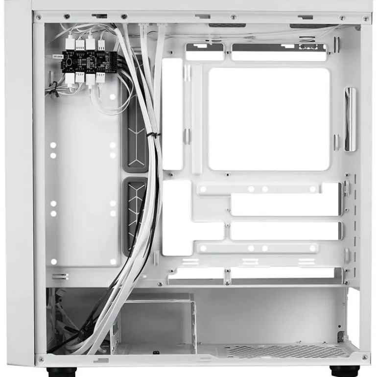 Caja/Torre Cooler Master MasterBox 600 ARGB Blanco