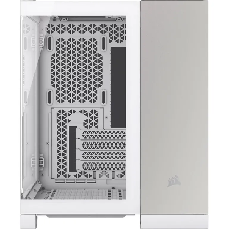 Caja/Torre Corsair 2500X Blanco/Gris Aluminio