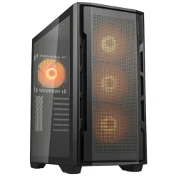 Caja/Torre Cougar Uniface RGB Negro
