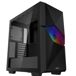 Caja/Torre DeepCool Cyclops ARGB Negro