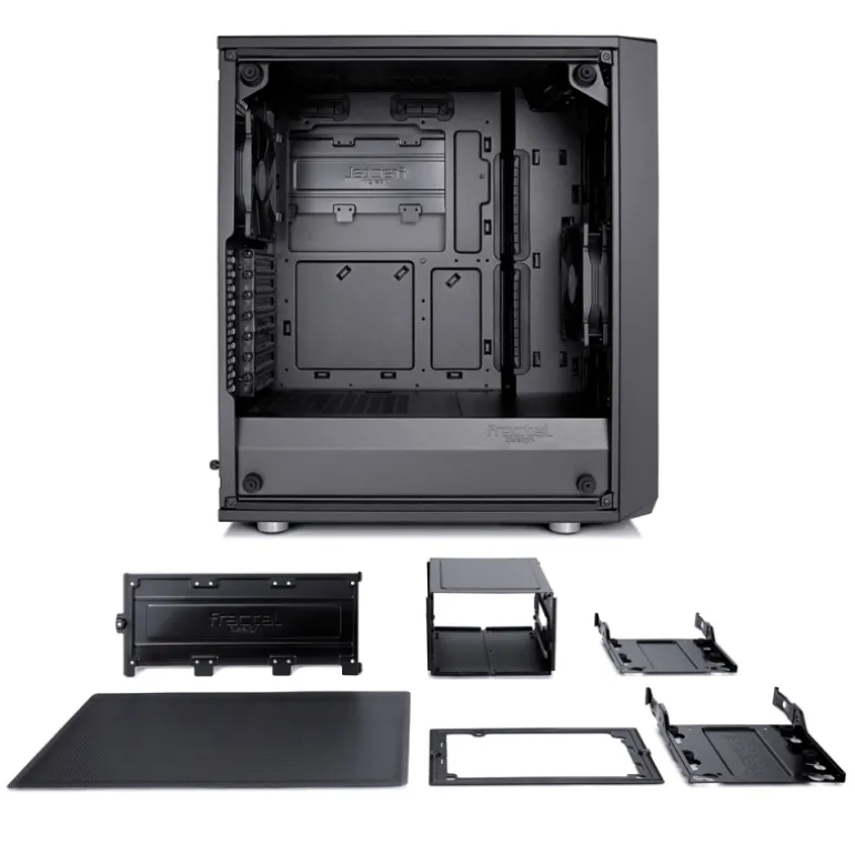 Caja/Torre Fractal Design Meshify C Cristal Templado Tintado Oscuro