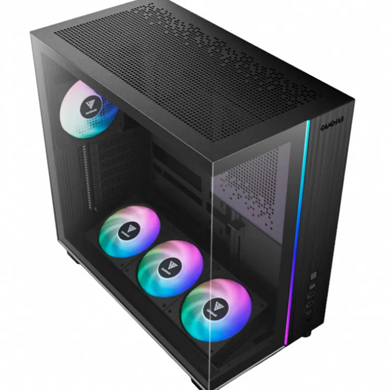 Caja/Torre Gamdias Atlas M4 ARGB Negro