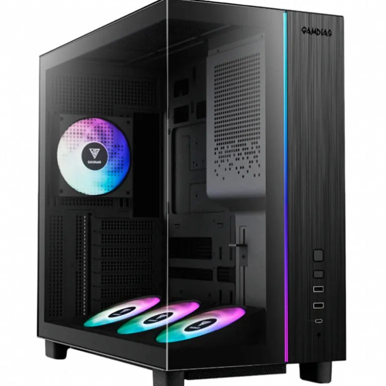 Caja/Torre Gamdias Atlas M4 ARGB Negro