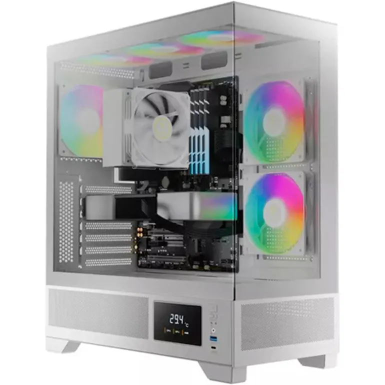 Caja/Torre Gamdias Atlas M1 ARGB Blanco