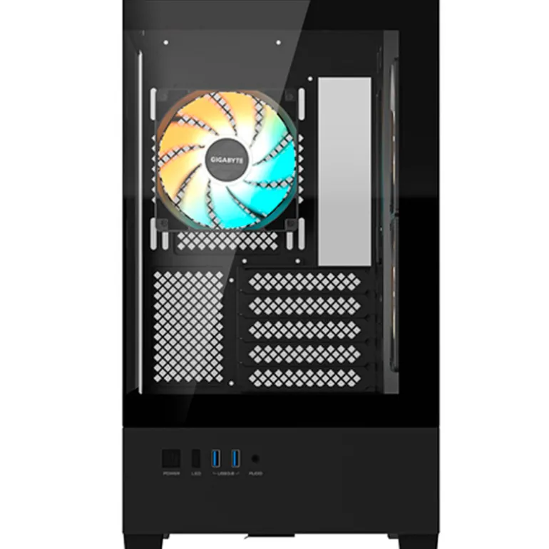 Caja/Torre Gigabyte C201 Panoramic RGB Negro