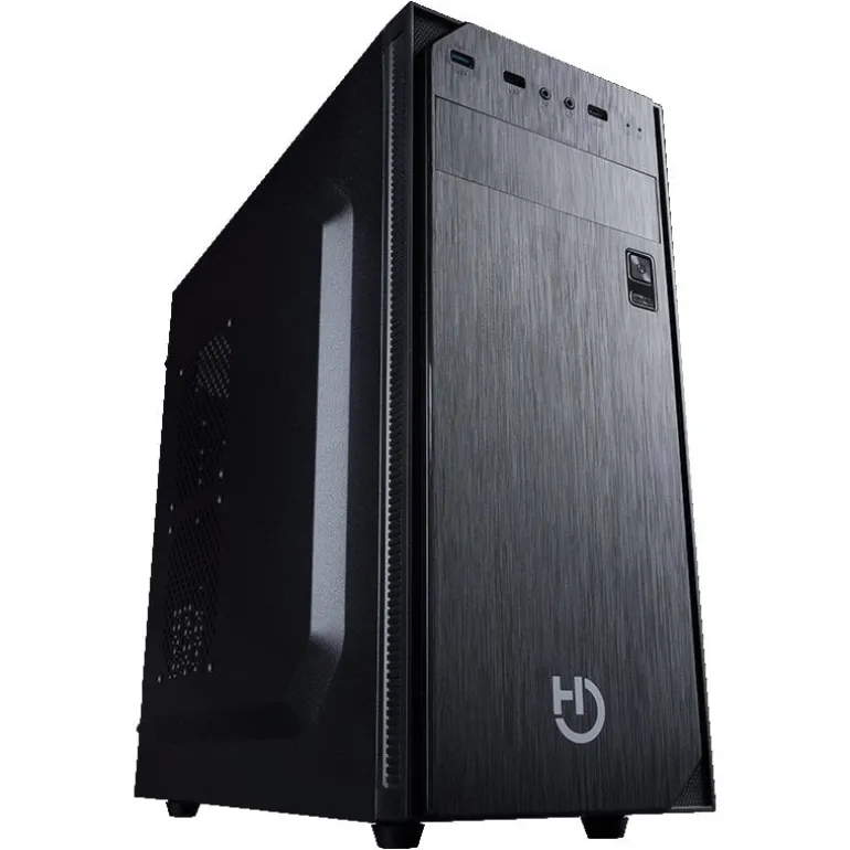 Caja/Torre Hiditec KLYP + Fuente 500W Negro