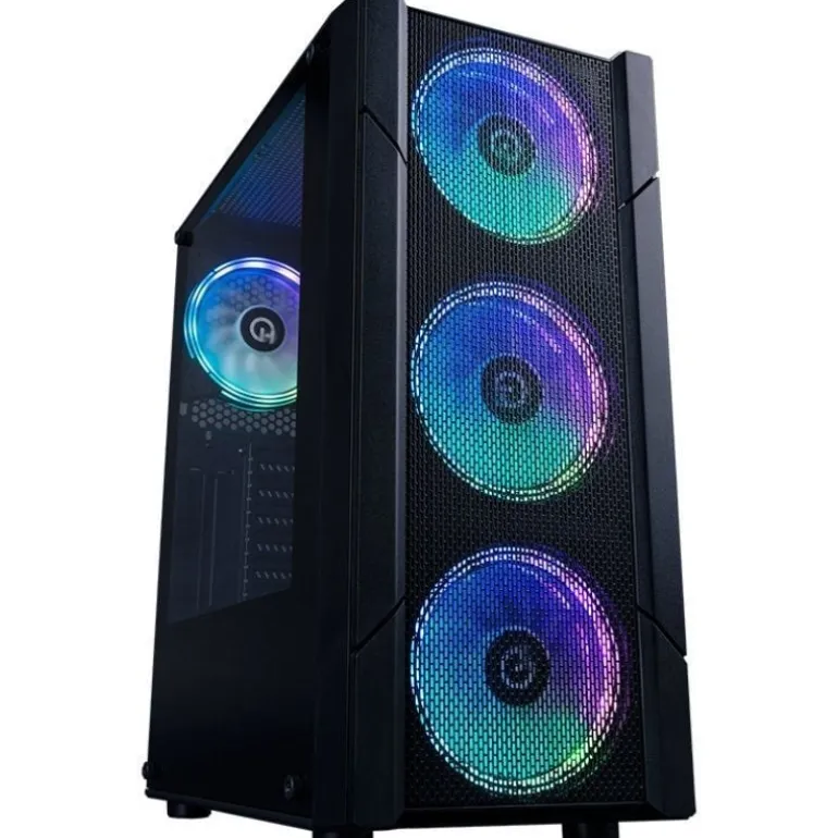 Caja/Torre Hiditec V30M ARGB Gaming Negro