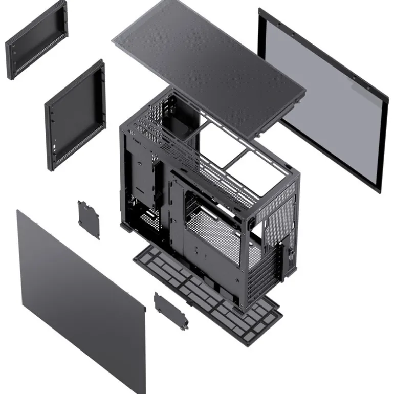 Caja/Torre Jonsbo D41 Negro