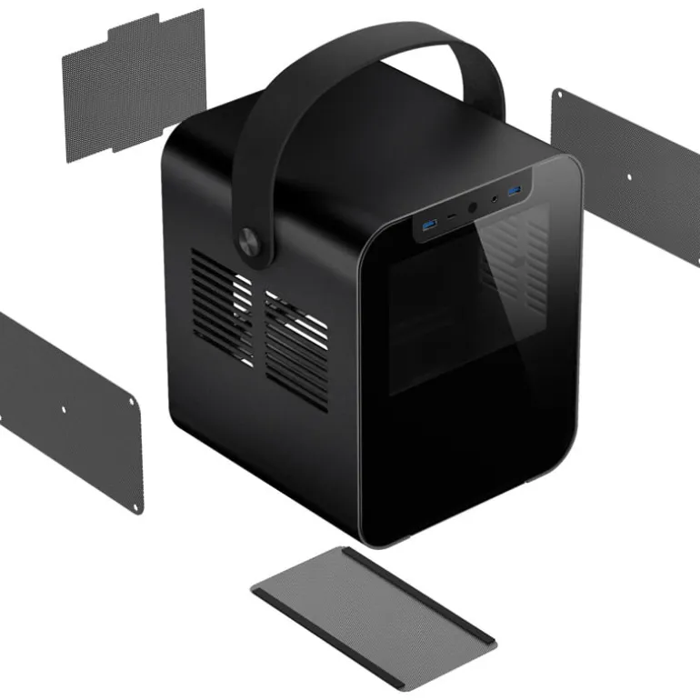 Caja/Torre Jonsplus BO 100 Mini Negro