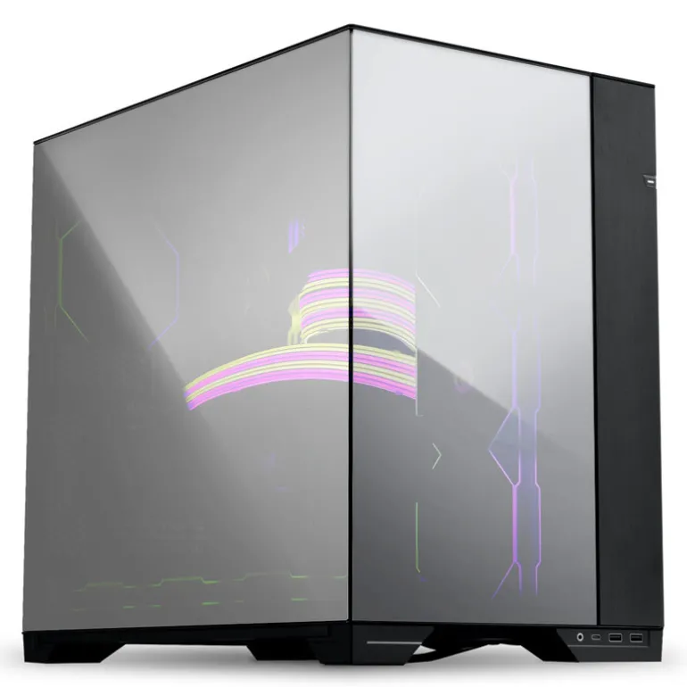 Caja/Torre Lian Li O11 VISION Chrome Negro