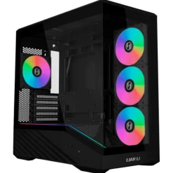 Caja/Torre Lian Li Vector V100 Mini ARGB Negro
