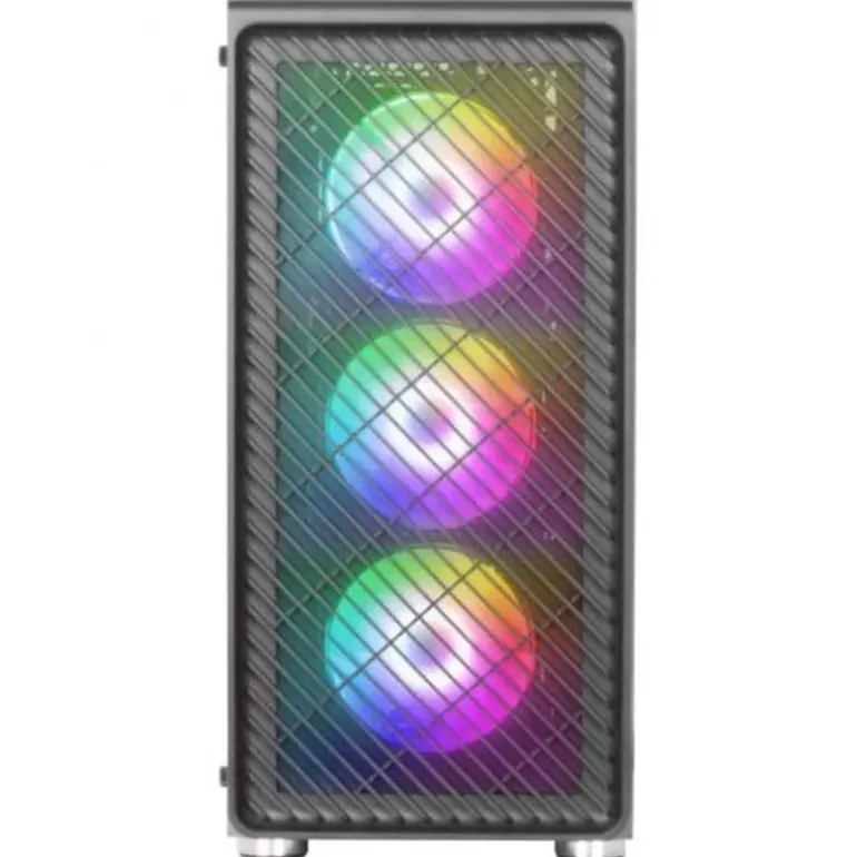 Caja/Torre Mars Gaming MC-F Mesh Negro