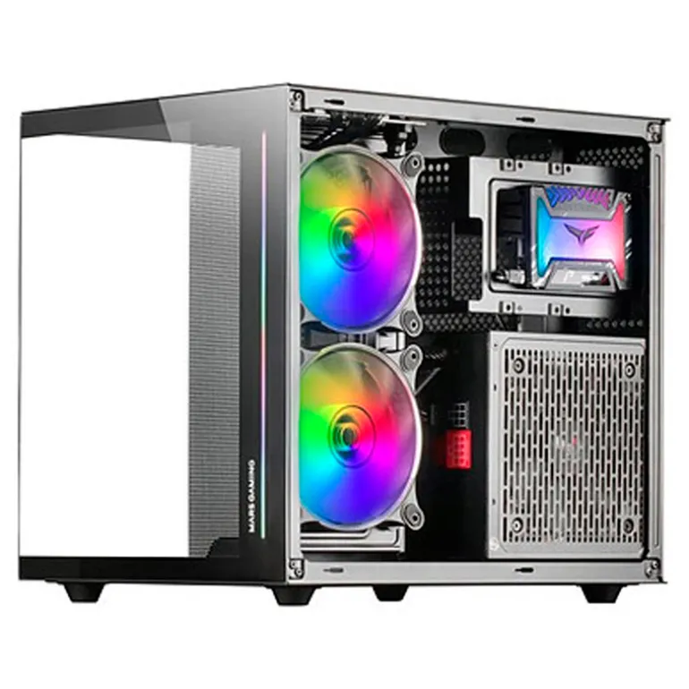 Caja/Torre Mars Gaming MC-VIEW Negro