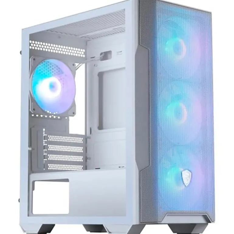 Caja/Torre MSI MAG FORGE M100R ARGB Blanco