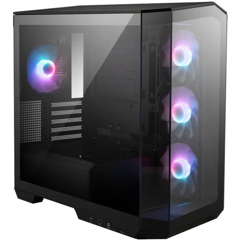 Caja/Torre MSI MAG PANO M100R PZ ARGB Negro