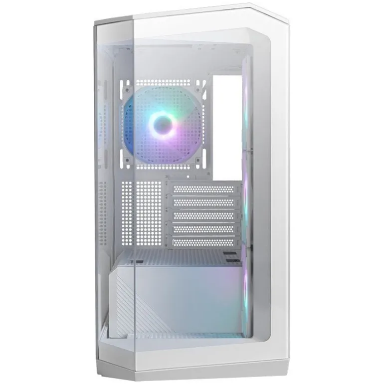 Caja/Torre MSI MAG PANO M100R PZ ARGB Blanco