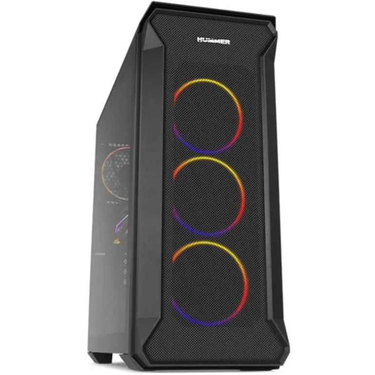 Caja/Torre Nox Hummer Quantum Cristal Templado