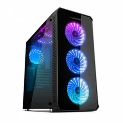 Caja/Torre Nox Hummer TGX Rainbow Negro