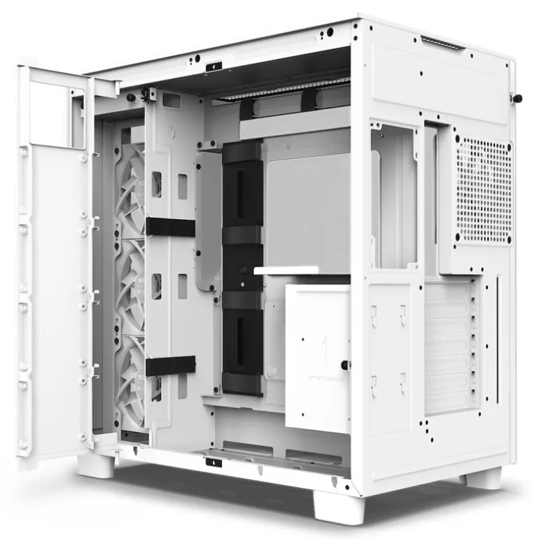 Caja/Torre NZXT H9 Flow Blanco
