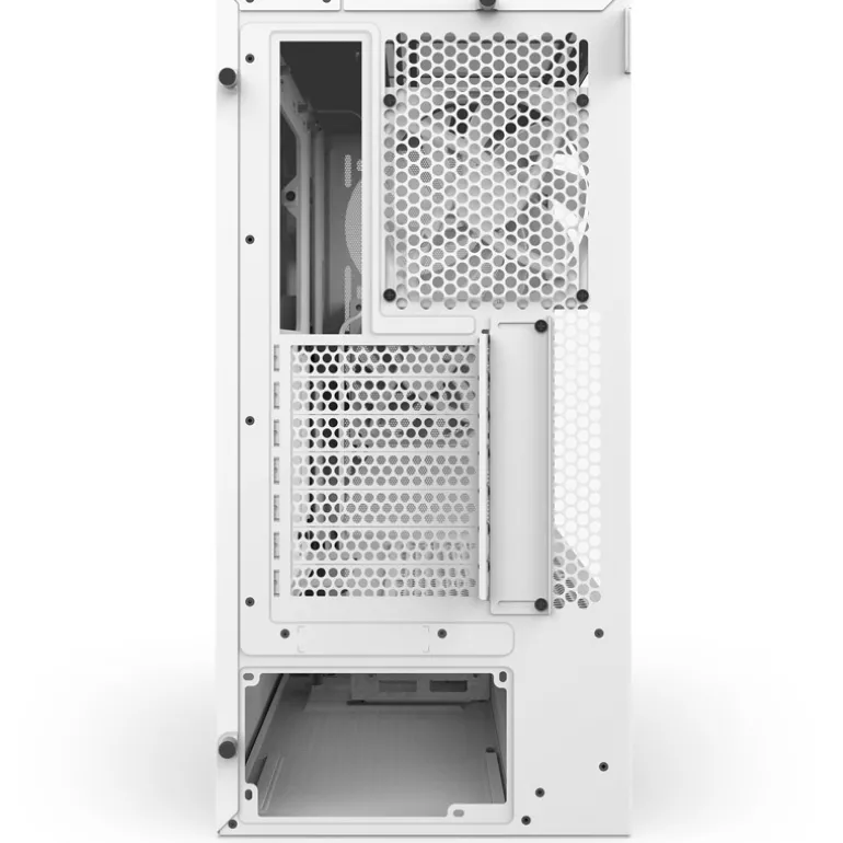 Caja/Torre NZXT H5 Flow RGB Blanco