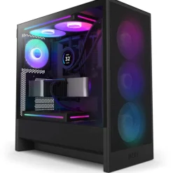 Caja/Torre NZXT H5 Flow RGB Negro