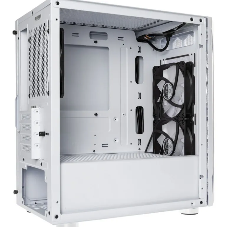 Caja/Torre SilverStone Fara H1M Pro Mesh ARGB Blanco