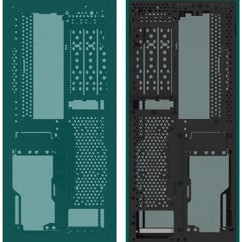 Caja/Torre SSUPD Meshroom S PCIe 4.0 Azul