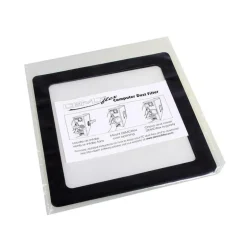 DEMCiflex Filtro Anti Polvo 12 cm Negro/Blanco - Filtro Magnético
