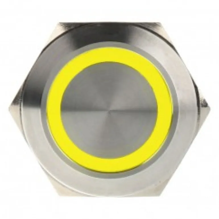 DimasTech PD060 Amarillo 25mm - Pulsador
