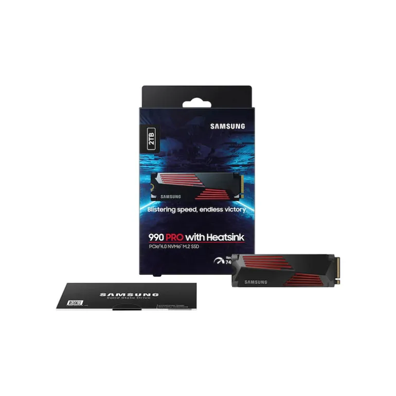 Disco Duro M.2 Samsung 990 PRO Heatsink 2TB PCIe x4 NVMe