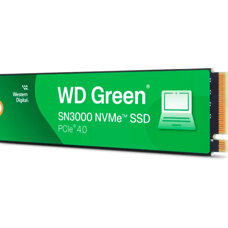 Disco Duro M.2 Western Digital Green SN3000 500GB PCIe Gen4 x4 NVMe SSD