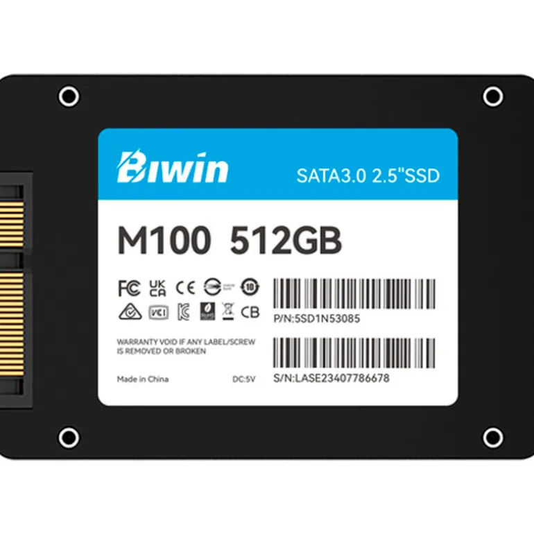 Disco Duro SSD Biwin M100 512GB 2.5" SATA3