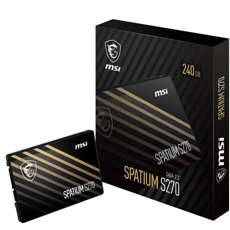 Disco Duro SSD MSI SPATIUM S270 240GB SATA3 2.5"
