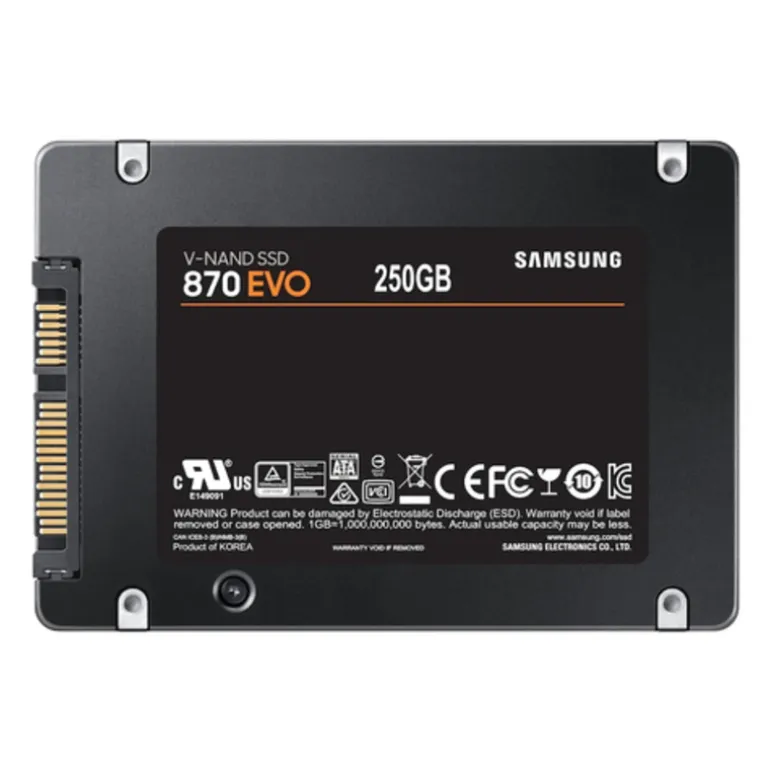 Disco Duro SSD Samsung 870 EVO SSD 2.5" 250GB SATA3