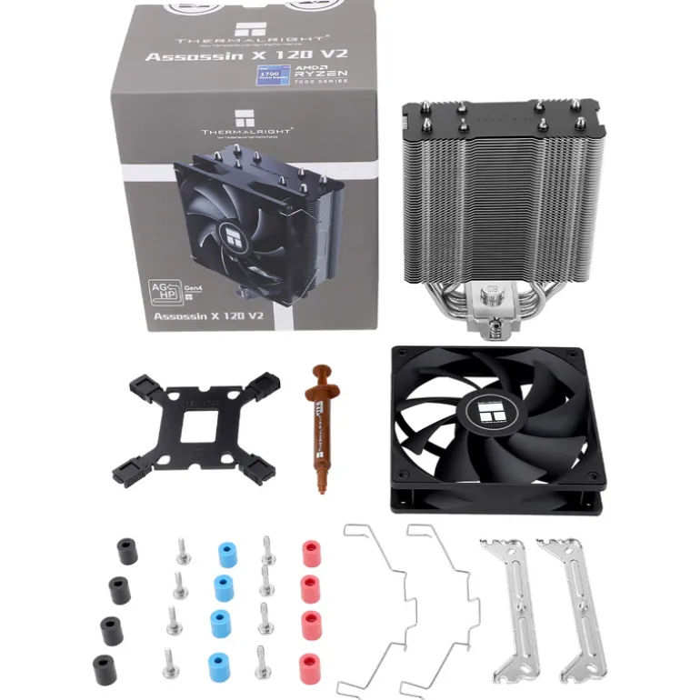 Disipador CPU ThermalRight Assassin X 120 V2 Negro